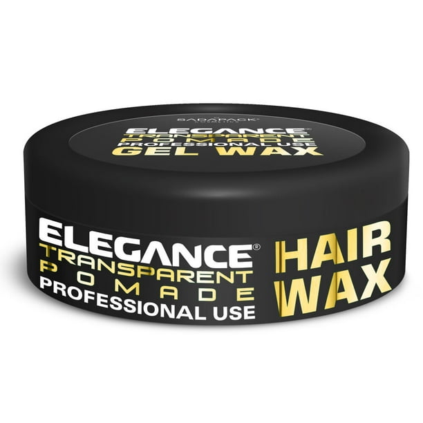 ELEGANCE BY SADA PACK TRANSPARENT POMADE HAIR STYLING WAX FOR STRONG