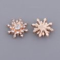 thumbnail image 4 of Abbracc 10 Pieces Shiny Rhinestone Flower Flatback Buttons Embellishments for DIY Sewing, 4 of 9