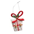 thumbnail image 1 of Christmas Tree Decorations, Christmas Decorative Hanging Pendant, Multi-Purpose Gift White, 1 of 9