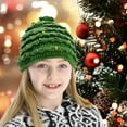 thumbnail image 4 of Punto De Árbol De Navidad, Gorro De Punto Cálido Unisex, Gorro De Ganchillo De Otoño E Invierno Speravity HA042710-02, 4 of 6