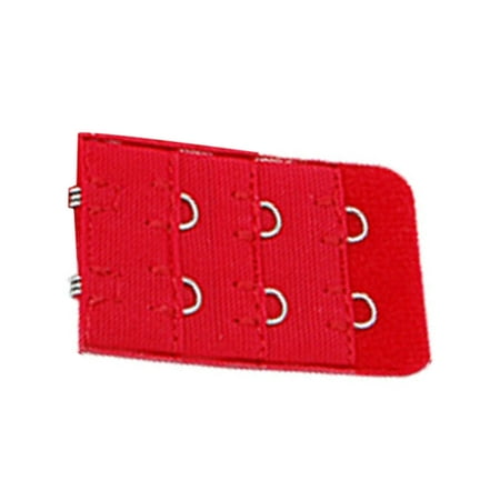 Red Bra Lingerie Soft Extender Strap 2 Hook New 5 Pcs