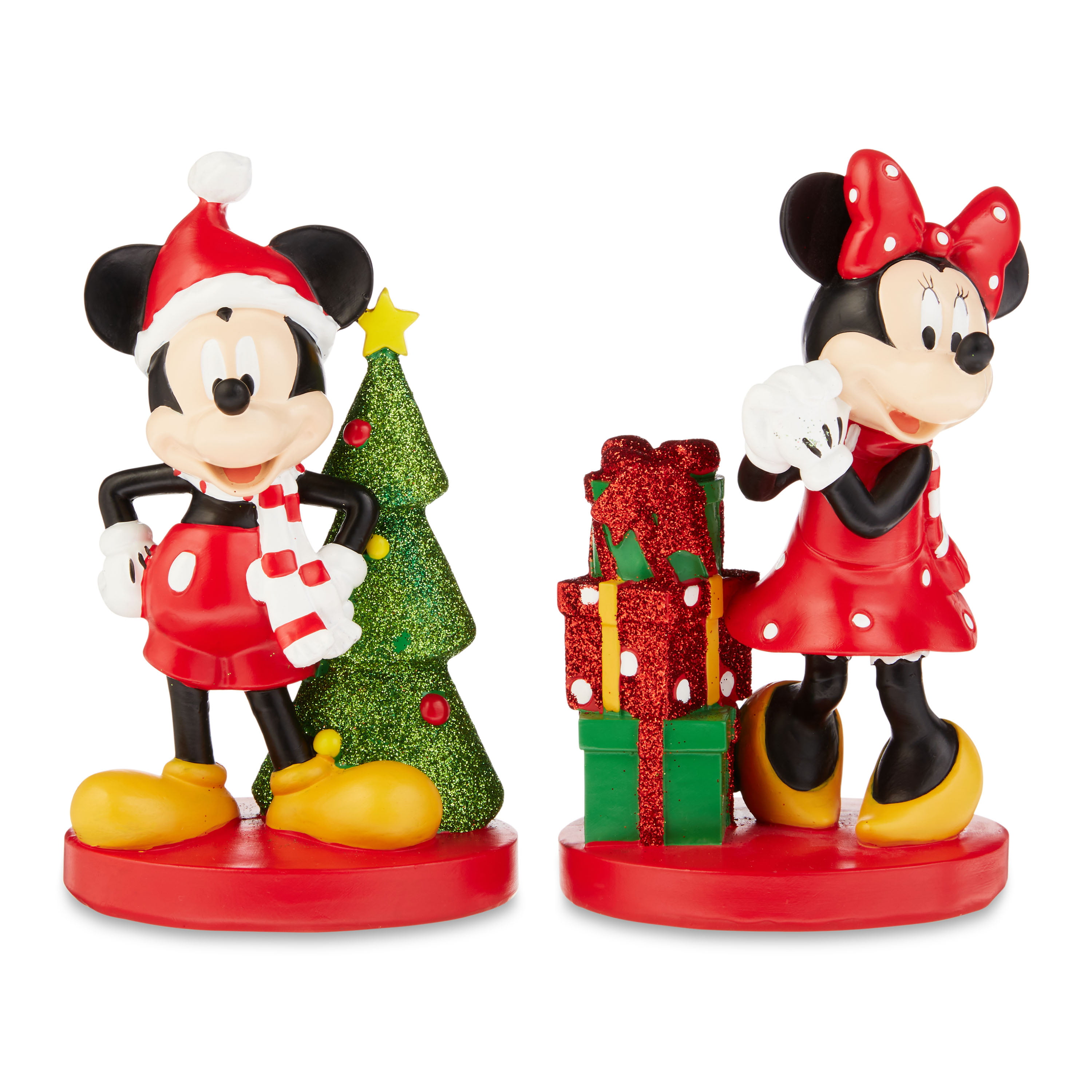Disney Mickey Mouse Figure Ceramic Ornament Living Room Mickey Minnie  Figurines Creative Ornament Home Tv Cabinet Decoration - Action Figures -  AliExpress