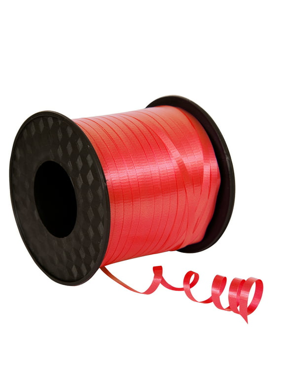 Balloon and Gift Curling Ribbon, Red, 500yds