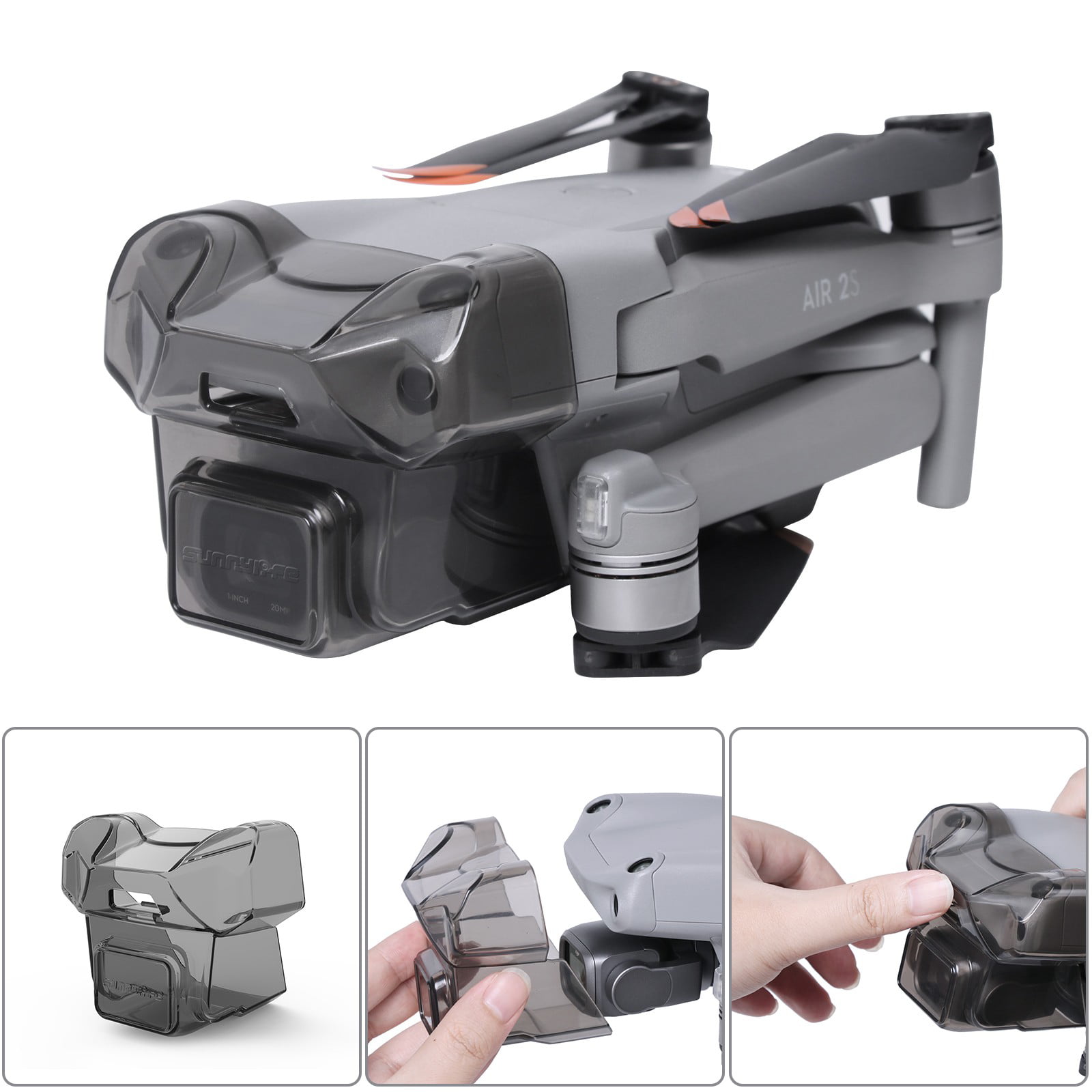 Camera Lens Guard Protector Case Gimbal Transparent Cover For DJI Spark Drone 