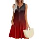 thumbnail image 1 of Vestido Corto para las Mujeres de Verano, la Impresión de la Moda de Bolsillo Botón sin Mangas Cuello en V para Casual Y Diario, 1 of 8