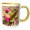 Yellow/White, variant on 3drose, Imperial Sand Dunes Recreation Area, Ca. Evening Primrose Flowers., 15oz Two-tone Yellow Mug