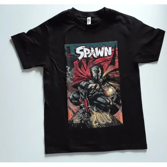 Image Comics #200 SPAWN (Todd McFarlane) Mens Unisex T-Shirt, Available Sm to 2x
