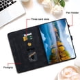 thumbnail image 3 of Case for Samsung Galaxy Tab A9+/ A9 Plus 11 inch 2023 SM-X210/ X215/ X216, Magnetic Clasp Stand Premium PU Leather Case with Pen Holder for Galaxy Tab A9 Plus Tablet Case,Black, 3 of 9
