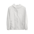 thumbnail image 4 of Admvng Womens Lightweight Windproof Jacket Zipper Pocket Casual Outdoor Travel Wind Coat, 4 of 8