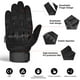 thumbnail image 2 of Guantes de motocicleta aprobados por la CE, guantes unisex de mitad de temporada para scooter, pantalla táctil transpirable para coche, motocicleta, ciclismo, motocross, camping, senderismo u otras actividades al aire libre (L) Rojo Verde, 2 of 5