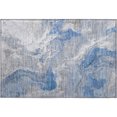 thumbnail image 2 of Addison Rugs Mayfield Premium Machine Washable Transitional Abstract Blue Rectangle Rug, 1'8" x 2'6", 2 of 6
