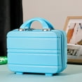 thumbnail image 6 of Mini Travel Hand Luggage Cosmetic for Case Small Portable Carrying Pouch Cute Suitcase for Makeup Multifunctional Storage Organizer, 6 of 20