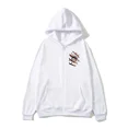 thumbnail image 3 of Sudadera con capucha de manga larga con cremallera para mujer, suéter con estampado de Kurama, ropa de moda de gran tamaño, 3 of 3