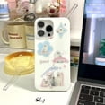 thumbnail image 3 of Clmj Y2K vintage cute cat dog cartoon animal phone case for iPhone 13 Pro 14 plus 12 mini 11 7 8 Xs X XR se 2020 silicone cover, 3 of 6