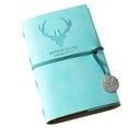 thumbnail image 2 of Walbest Cute Japanese Simple A6 Bandage Notebook Elk Printed Cover No Ink Bleeding Detachable Spiral Elk Planner Organizer Diary for Student, 2 of 7
