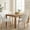 Cream White + Log Feet | 4PCS, variant on Modern Upholstered Dining Chairs – 350lbs Weight Capacity, Comfortable Backrest, Ideal for Kitchen, Dining Room, Restaurant (Beige + Brown Feet) - 4 Pcs