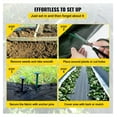 thumbnail image 5 of Weed Barrier Fabric 3x50ft, 5oz Heavy Duty Weed Control Fabric, Landscape Fabric for Garden Beds, Geotextile Ground Cover for Underlayment, 5 of 7