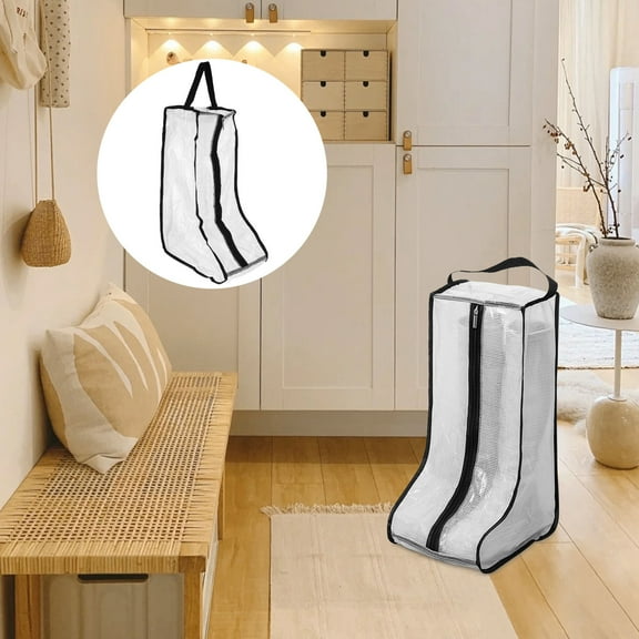 Soimiss Boots Storage Bag Zippered Reusable Organizer for Travel and Home Storage Assorted Colors