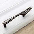 thumbnail image 2 of simhoa Creative Spoon Pull Handle Kitchen Cabinet Door Knob Antique Bronze Fork, 2 of 8