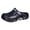Black, variant on Men's EVA Clogs Closed Toe Platform Sandals Slip on Outdoor Walking Shoes with Arch Support Casual Garden Shoes for Summer Khaki Size 7.5