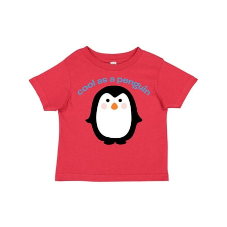 

Inktastic Cool As a Penguin Gift Toddler Boy or Toddler Girl T-Shirt
