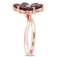 thumbnail image 3 of Everly Women's Garnet 10k Rose Gold Ring, 3 of 7