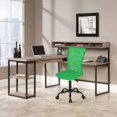 thumbnail image 6 of XgoodX Home Office Chair Mesh Desk Chair Ergonomic Computer Chair with Lumbar Support Mid Back 360° Rolling Swivel Adjustable Height Small Meeting Chairs -Green, 6 of 9