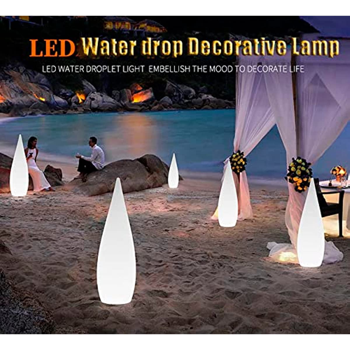 LINLIN Elephant Touch-sensitive 3 Levels of Brightness USB Rechargeable Table Desk Lamp Children's Night Lights Flexible Angles Desk Lamp for Kids, Baby, Children
