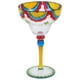 thumbnail image 4 of Margaritas Cups Hand Painted Wine Goblet Multi Color For Banquet 18.00X11.00X7.50CM Drinking 1Set, 4 of 5