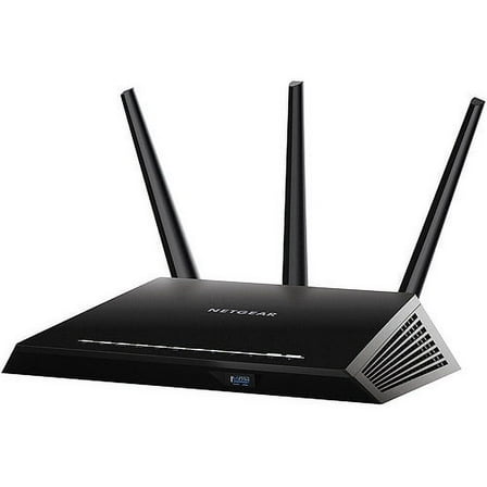 NETGEAR Nighthawk AC1900 Smart WiFi Router (R7000-100NAS) in Black