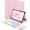 Pink Mouse, variant on Universal Keyboard Case for 9.7",10.1",10.2",10.5",10.9",11" | Tablets iPad Samsung Fire Pixel Android 10.1 inch, 7 Color Rainbow Backlit Removable Keypad with Pen Holder(Pink) + Mouse