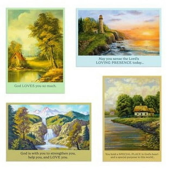 Fine Art Encouragement Cards, Box Of 12