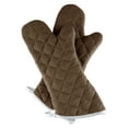 thumbnail image 2 of Oven Mitts, Set of 2 Oversized Quilted Mittens, Flame and Heat Resistant By Somerset Home, 2 of 6