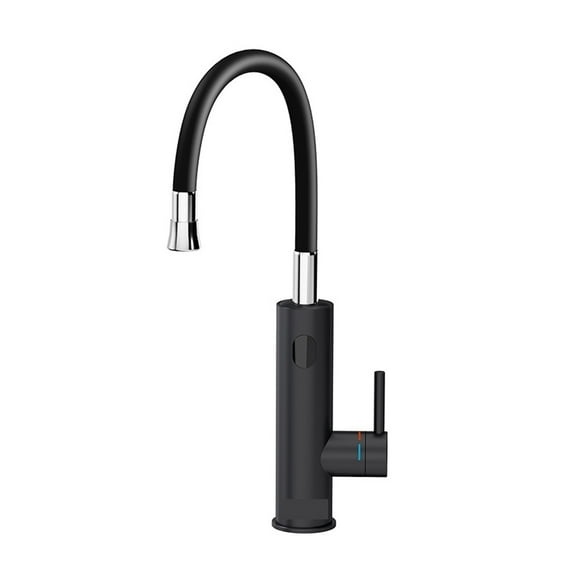 Electric Water Heater 2 In 1 Kitchen Faucet Tankless Water Heater Tap With Universal Spout Electric Faucet ,Easy to Install
