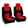thumbnail image 1 of Fundas de Asiento FH Group FB050 Tela Plana Juego Delantero Universal para Auto SUV Van, 1 of 5