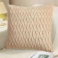 thumbnail image 1 of Xihbxyly Juego de Fundas de Almohada de Terciopelo, Funda de Cojín con Cremallera Oculta, Almohada de Cabecera de Fina Artesanía, Cojín de Sofá de Impecable Factura, Soporte Lumbar y Protección de Ci, 1 of 7