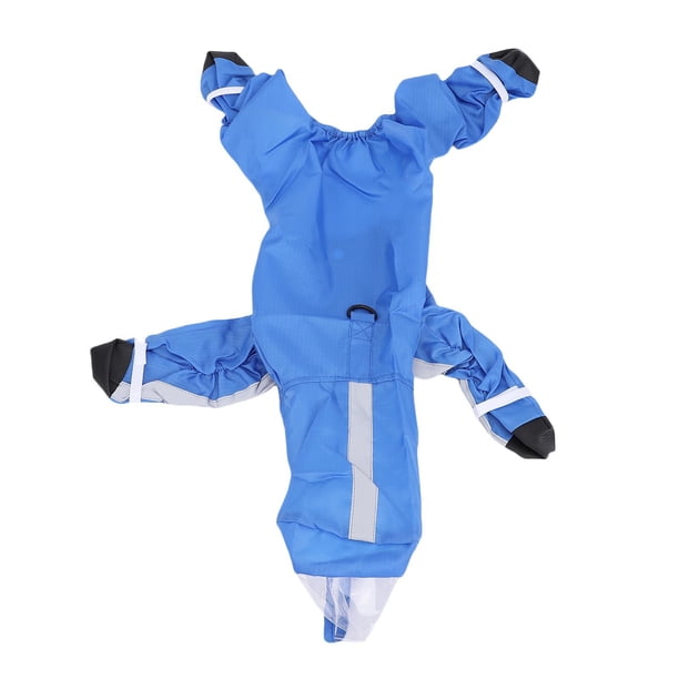 Chubasquero Para Perros Con Capucha, Impermeabilización A La Moda, 4 Patas, Lluvia