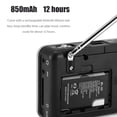 thumbnail image 3 of Reproductor de audio digital portátil, altavoz de música HiFi, compatible con radio FM, tarjeta TF SD, USB AUX con pantalla, 3 of 14
