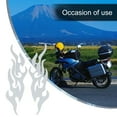 thumbnail image 6 of 1set DIY Flame Vinyl Decal Stic-ker Waterproof For Car Motorcycle Gas Tank Fende Vinyl Waterproof Easy Installation Brand New, 6 of 7
