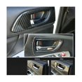 thumbnail image 3 of 4 piezas de fibra de carbono para manija de puerta interior, panel de cuenco, molduras interiores / 2015-2020, 3 of 5
