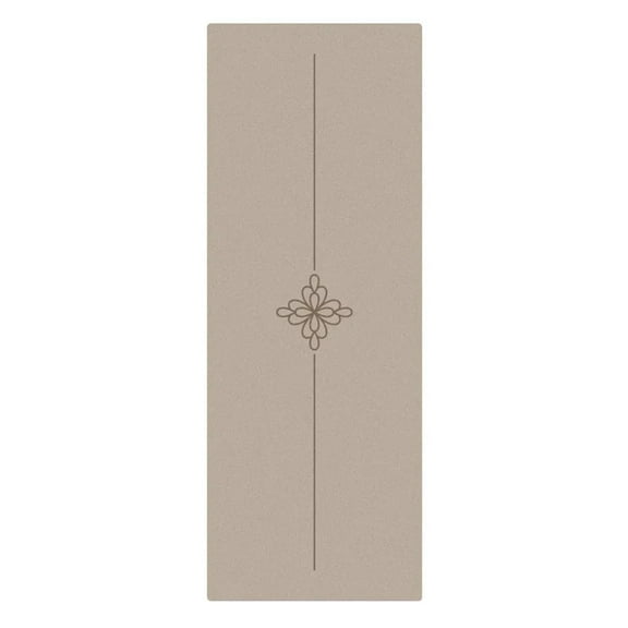 ZZ 1.5mm Thin Natural Rubber PU Yoga Mat Wicking Non-slip Portable High Leather Travel Gymnastics