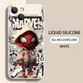 thumbnail image 3 of Marvel Spiderman Comics para iPhone 15 14 13 12 11 Pro Max 13 12 Mini 6 6S 7 8 Plus funda de teléfono cubierta de silicona líquida suave, 3 of 5