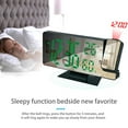 thumbnail image 3 of sruoe Alarm Clock, Digital Clock, Alarm Clock for Heavy Sleepers Adults, LED Display Alarm Clock, Modern Electric Alarm Clocks, Alarms Clock for Bedroom, Green, 3 of 7