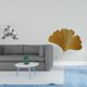 thumbnail image 2 of Figura De Búho Moderna Y Escultura Abstracta De Animal Con Hojas De Ginkgo De Hierro Forjado, Decoración De Mesa Y Pared Para Sala De Estar, Oficina, Armario, Mesita De Noche, Hotel, Comedor., 2 of 8