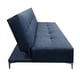 thumbnail image 4 of Sofa Cama Reclinable EL BAZAR STORE Vegas Lino Azul Marino Moderno Abotonado, 4 of 6