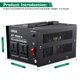 thumbnail image 3 of Transformador de tensión ZGROCK 750W 110V a 220V/220V a 110V, 3 of 9