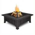 thumbnail image 2 of Real Flame Lafayette Foyer à Bois en Noir, 2 of 6