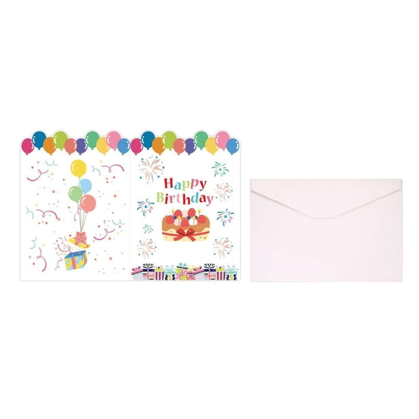 Tarjeta de cumpleaños gigante con foto de apoyo, tarjeta de felicitación gigante para hija, madre y ella blanco