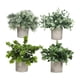 thumbnail image 4 of Plantas artificiales Macarena 4 piezas en maceta Bonsái Estilo C, 4 of 8