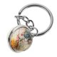 thumbnail image 3 of Llaveros de globo, llaveros de globo terráqueo, gancho para llaves para mochila, llaveros de globo terráqueo para niños, llaveros de juguete con tema de la Tierra Mundial, 3 of 4